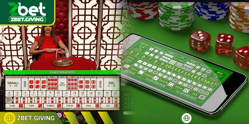 Quy tắc chơi tài xỉu dựa trên tính tổng điểm